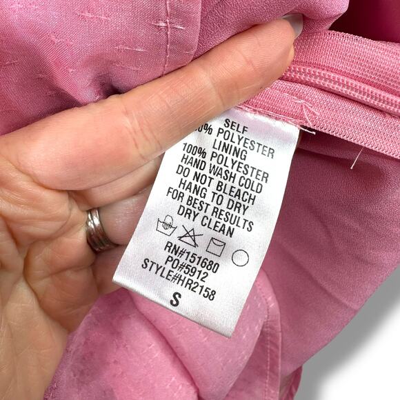 Storia Adorable Perfection Pink Balloon Sleeve Sweetheart Woven Bustier Romper - Picture 10 of 10